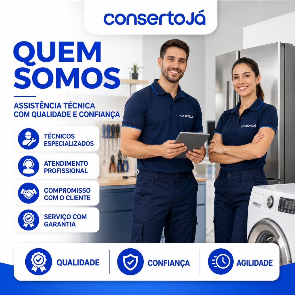 Equipe da ConsertoJá - assistência técnica com qualidade e confiança em Salvador